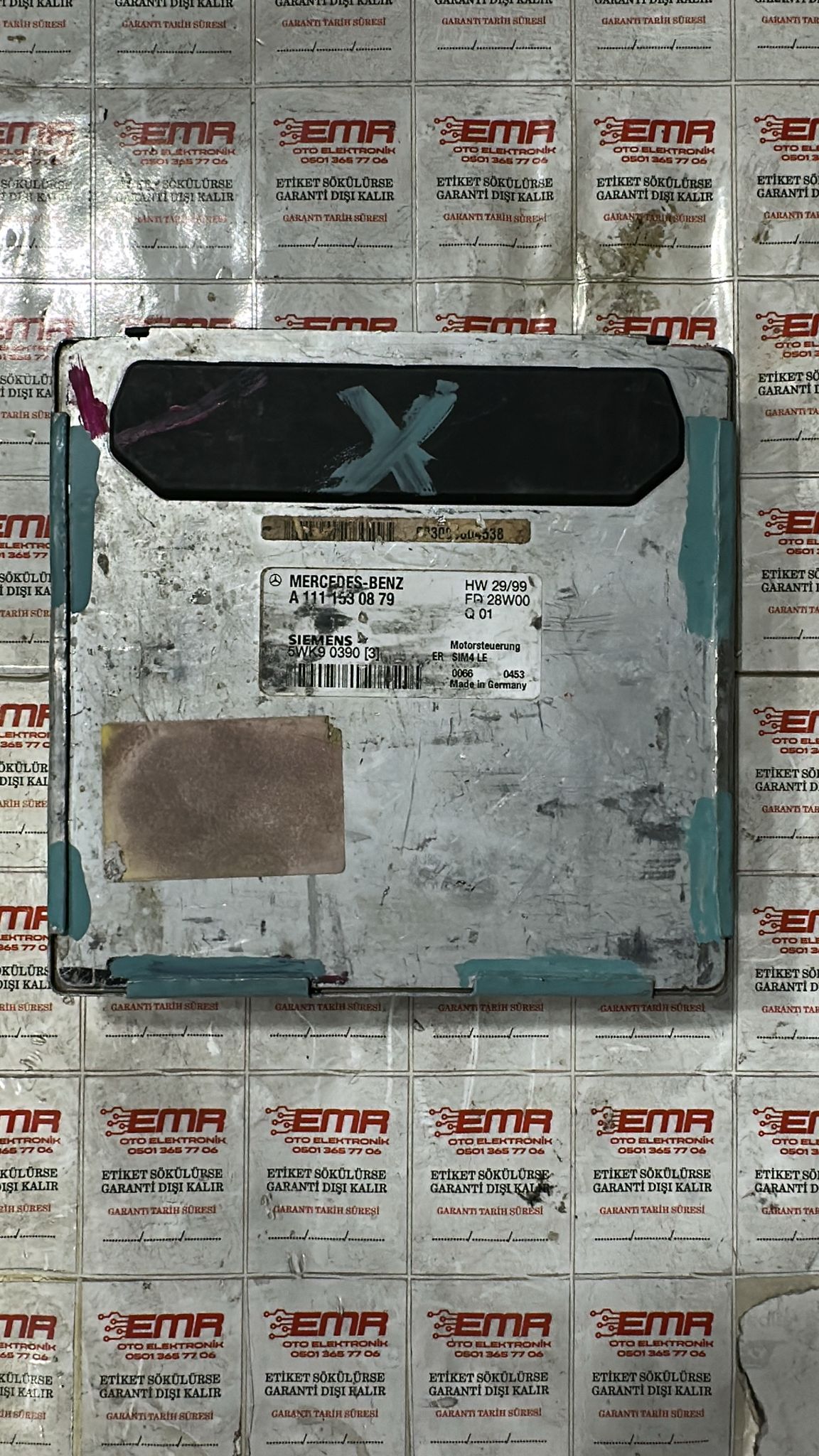 MERCEDES SLK 200 MOTOR BEYNİ A1111530879